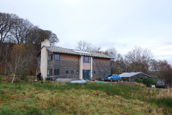New home in Ardfern, Argyll, Scotland